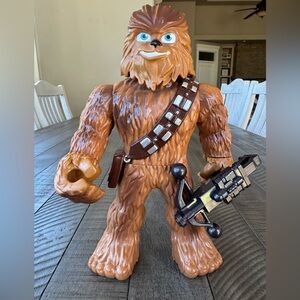 Star Wars Galactic Heroes Mega Mighties Chewbacca Wookiee Action Figure